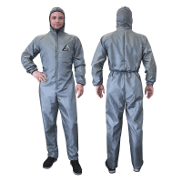 TOP.10 Refinish Рабочий комбинезон малярный многоразовый с капюшоном, размер XL