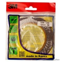 3M™ Двусторонний скотч, Оригинал, Южная Корея 12мм х 5м A3M-1250