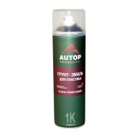 AUTOP Грунт-эмаль для пластика №5 Plastic Primer Enamel, графит (аэрозоль), 650мл