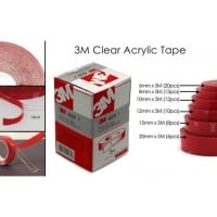 3M™ Двухсторонний силиконовый скотч 5 метров 6009F в ассортименте (прозрачный)