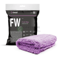 DETAIL Микрофибровая салфетка для располировки жирных составов FW "Finish Wipe" 40*40 см