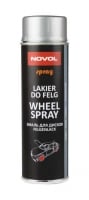 NOVOL Эмаль (краска) для дисков WHEEL SPRAY, Серебристый, 500 мл