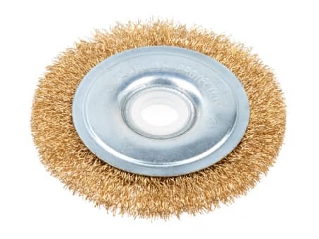 Щетка дисковая гофр.150ммх22мм GEPARD (для УШМ, в блистере) (GP0875-150; GP0896-150)