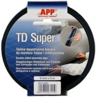 Двухсторонняя клеящая лента APP TD Super 6мм х 5м