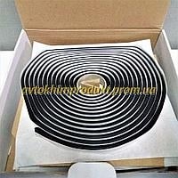 APP Герметик уплотнительный бутиловый Butyltape для вклейки стекол 8мм x 6м черный, упак(3 шт).