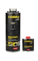 NOVOL Защитное покрытие COBRA TRUCK BEDLINER повышенной прочности, черный, 0,6л + отв. 0,2л