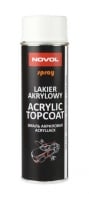 NOVOL Эмаль (краска) акриловая, acryl topcoat spray, Белый Глянец, 500 мл