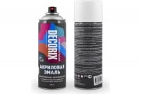 DECORIX Эмаль (краска) акриловая RAL 9010 professional, цвет: белый глянец, в аэрозоле 520мл