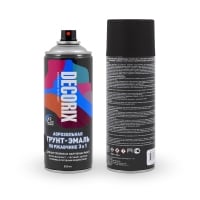 DECORIX Аэрозольная грунт-эмаль по ржавчине «3 в 1»,глянцевая, 520 мл