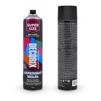 DECORIX Эмаль (краска) акриловая RAL professional, цвет: белый матовый, в аэрозоле 780мл