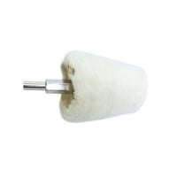 FORSAGE Насадка полировальная хлопковая ''конус'' на дрель 39х56мм (хвостовик 6мм), в блистере