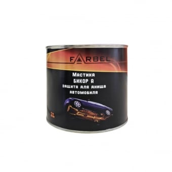 FARBEL Мастика "Бикор А" 2кг в железной банке