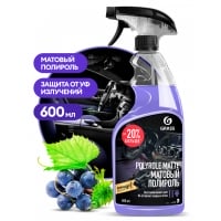 GRASS Полироль-очиститель пластика матовый "Polyrole Matte (Триггер) 0,6 л, виноград