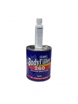 HB BODY Жидкая полиэфирная шпатлевка Body Filler 260, бежевая