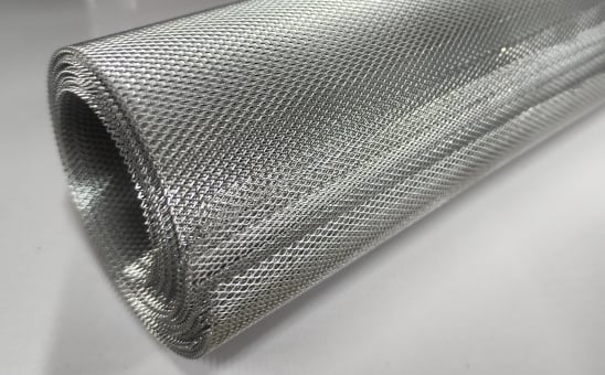 Сетка для ремонта пластика (пайки бамперов) 200х250мм алюминиевая