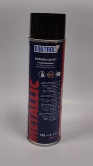 Dinitrol Антикоррозионное покрытие для днища и арок METALLIC 500мл в аэрозоле