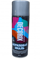 DECORIX Эмаль (краска) акриловая ALU professional, цвет: серебристый, в аэрозоле 520мл