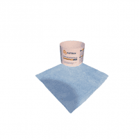 AuTech Микрофибра салфетка PROFI-MICROFASERTUCH 25х25 см, голубая, 200 гр/м2.