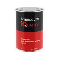 IQ герметик для нанесения кистью серый 1.0кг