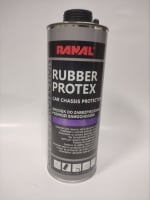 RANAL Средство для защиты автомобильного шасси RUBBER PROTEX, евробалон 1л