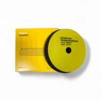 KOCH Полировальный круг средней жесткости для абразивных паст F5, F6 126*25mm, желтый