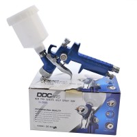 DDCARS  Краскапульт покрасочный (пистолет) с верхним бачком мини H-2000P сопло 1.0мм