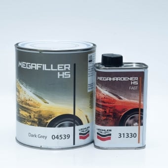 Lechler Акриловый грунт-наполнитель MEGAFILLER HS в ассортименте 1л,+0,5л
