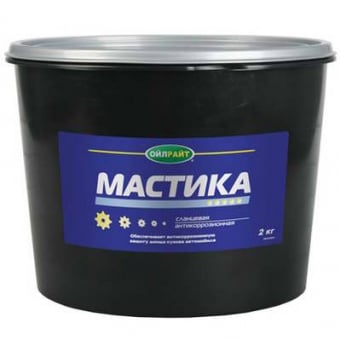 OIL RIGHT Мастика сланцевая 2 кг в пластиковой банке