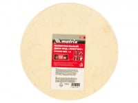 MATRIX Круг полировальный фетровый (войлочный), липучка 150мм x 7мм