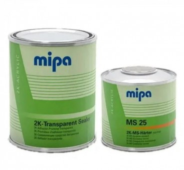 MIPA Средство соединяющее Transparent Sealer, усилитель адгезии, бесцветный 1л+ отв.норм MS25 0,5 л