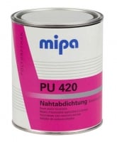 MIPA Герметик кузовной PU 420 Seam Sealer Brushable для нанесения кистью, серый 1кг
