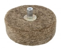 АвтоDело Насадка-круг войлочный для дрели 100х20 мм 
