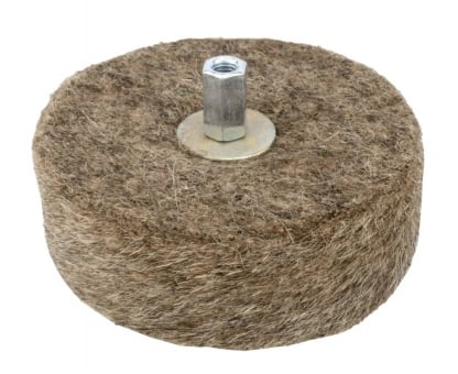 АвтоDело Насадка-круг войлочный для дрели 100х20 мм 