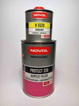NOVOL Акриловый грунт-наполнитель Protect 330 TRIO 5+1 HS 1л.+0,20л