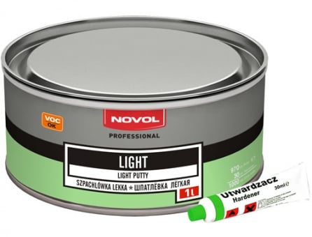 NOVOL Лёгкая наполняющая шпатлёвка облегченная LIGHT 1л