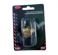 Rock Force Соединение резьбовой наружная резьба 1/4" х внутренняя резьба 1/2" в блистере