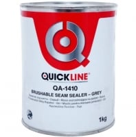 QUICKLINE Уплотнительная масса (герметик), наносимый кистью, шовный, серый 1 кг.