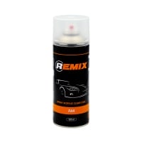 REMIX  Бесцветный акриловый лак SPRAY ACRYLIС CLEAR COAT (бесцветный блеск), 400мл
