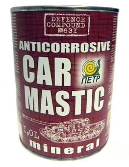 ПЕТР Антикоррозийная минеральная Мастика № 631, 1л
