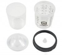 SCHTAER Набор одноразовых стаконов Standart 650мл/125мкм с многоразовым стаканом