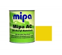 MIPA Эмаль (краска) акриловая 2K LADA 1035 Желтая 1л, БЕЗ ОТВЕРДИТЕЛЯ