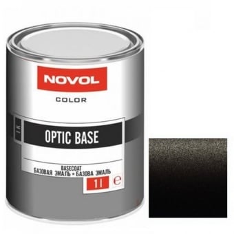 NOVOL Эмаль (краска) базовая BMW 181 Diamantschwarz, Optic Base 1.0л