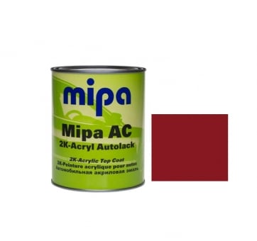 MIPA Эмаль (краска) акриловая 2K LADA 101 Kардинал 1л, БЕЗ ОТВЕРДИТЕЛЯ