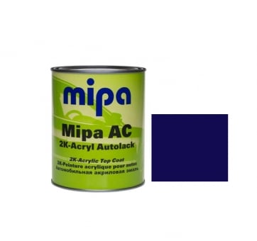 MIPA Эмаль (краска) акриловая 2K AUDI - VW LA5E Maritimblau 1л, БЕЗ ОТВЕРДИТЕЛЯ