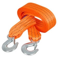 Трос буксировочный лента 2 крюка 5 т - 5метров МАЯКАВТО