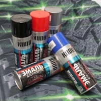 KUDO Краска (эмаль) для суппортов в аэрозоле 520 мл